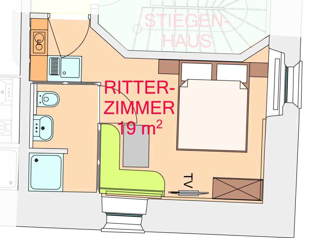 Apartmán Ritterzimmer